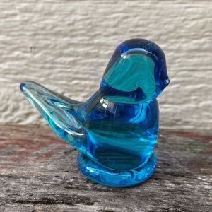 Titan Glass Blue Bird of Happiness